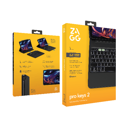 ZAGG Pro Keys 2 Portable Keyboard for Apple iPad