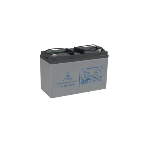 Acconet 12V 100Ah AGM Deep Cycle Battery