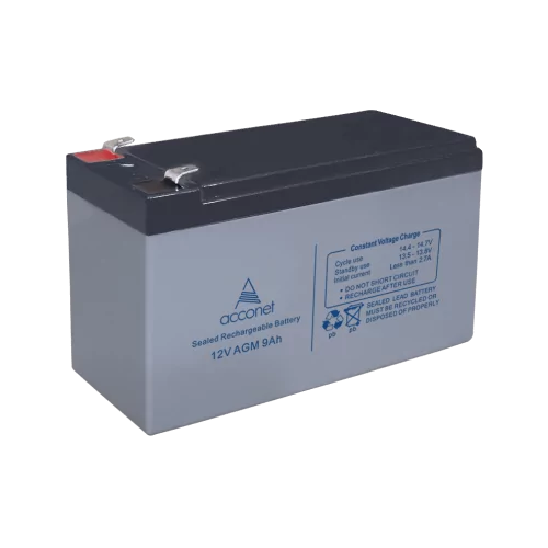 Acconet 12V 9Ah AGM Deep Cycle Battery