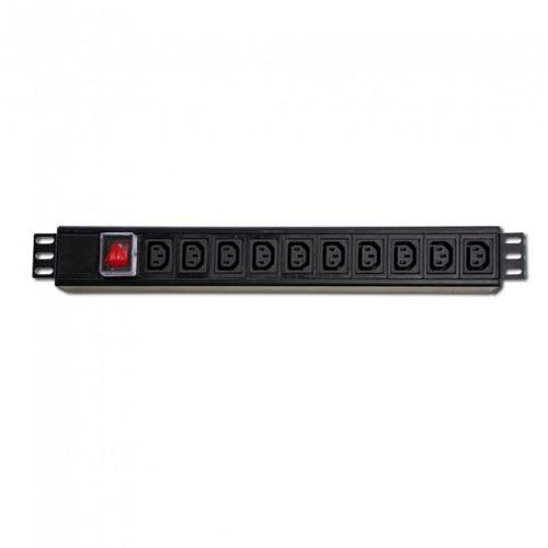 Acconet P010-Z Power Distribution Unit, 1U, 10 way, 3Pin SA plug