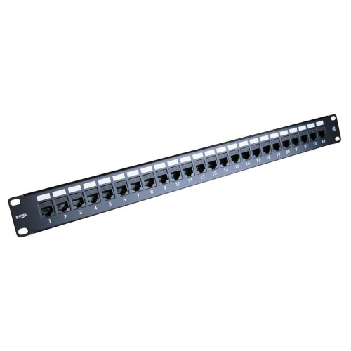 Acconet SH-P018 24 Port RJ45 Patch Panel, 1U