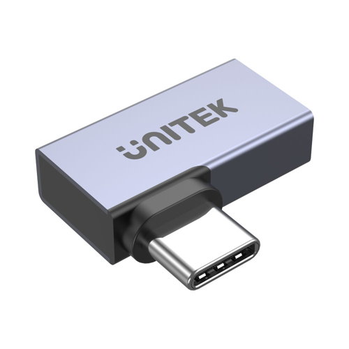 Unitek A1040GY | 240W 8K @60Hz USB4.0 90° L-Shape Angled Adapter