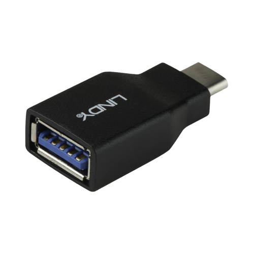 LINDY USB3.1 Type-C to Type-A Female Adapter (41899)
