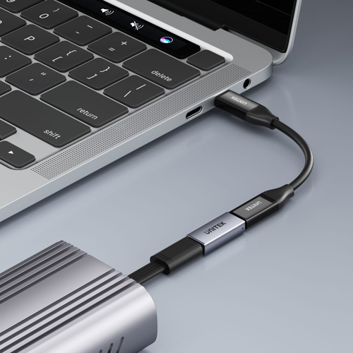 Unitek A1036GY | 240W 8K @60Hz USB4.0 Female to Female Adapter