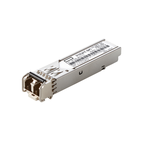 HPE Networking Instant On 1G SFP LC SX 500m MMF XCVR SFP Module HPE Networking Instant On 1G SFP LC SX 500m MMF XCVR SFP Module