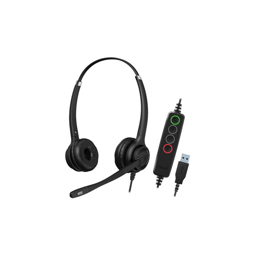 Axtel AXH-EHDUCD | Elite UC Stereo USB Type-A Headset Axtel AXH-EHDUCD | Elite UC Stereo USB Type-A Headset