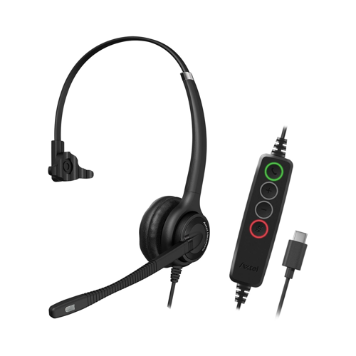 Axtel AXH-EHDUCM | Elite UC Mono USB Type-A Headset Axtel AXH-EHDUCM | Elite UC Mono USB Type-A Headset