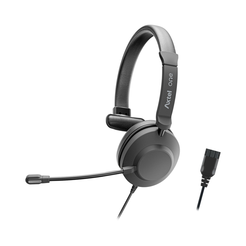 Axtel AXH-ONEQDM | One QD Mono Wired Headset