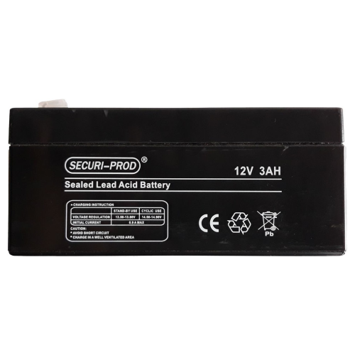Securi-Prod 12V 3.0Ah SLA Battery