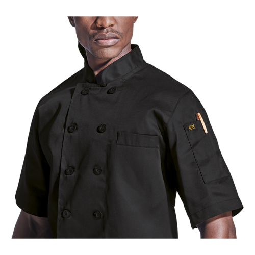 Barron Savona Short Sleeve Chef Jacket Mens (BC-SAV)
