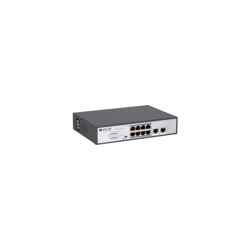 BDCOM Unmanaged 8 POE Ports Gigabit 120W Switch, 2 GE TX ports