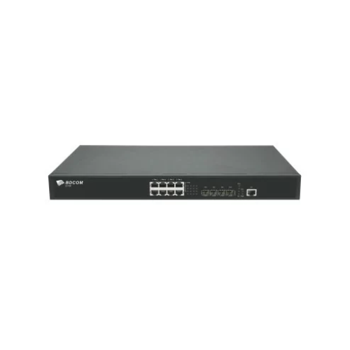 BDCOM 8 Port 2.5G PoE+ Switch with 4 SFP+