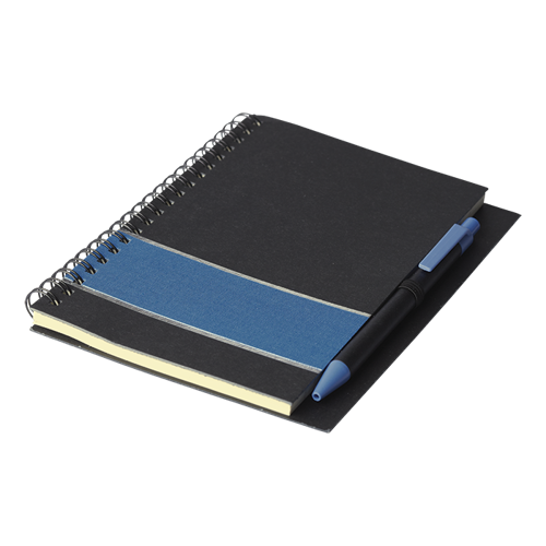 Coloured Stripe Notebook with Pen (GFT-07-FN)