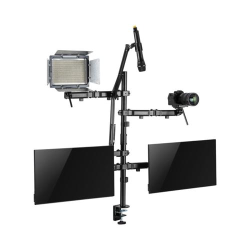 LinkQnet Mds10-2 Monitor All-In-One Studio Setup Desktop Bracket