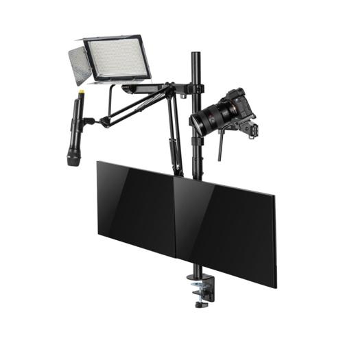 LinkQnet Mds10-2 Monitor All-In-One Studio Setup Desktop Bracket