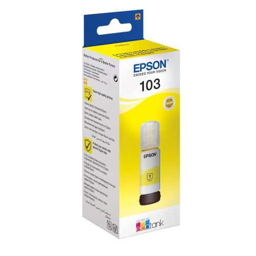 Epson 103 EcoTank Yellow ink bottle (65 ml)
