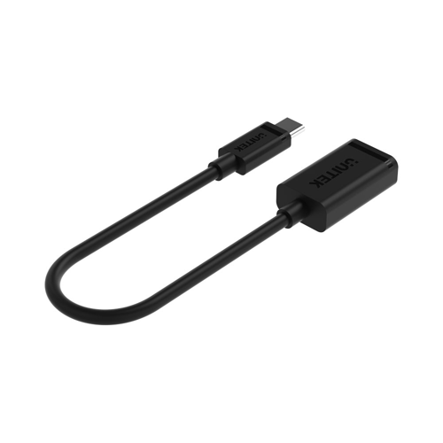 Unitek Y-C476BK | 20cm USB3.0 Type-C Male to Type-A Female Cable