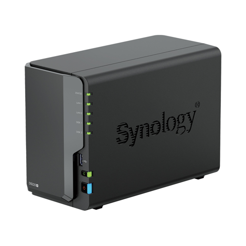 Synology DS225+ 2 Bay Desktop NAS (Diskless) Synology DS225+ 2 Bay Desktop NAS (Diskless)