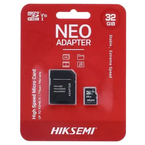 HikSemi 32GB Micro SD Card + Adaptor (HS-TF-C1(STD)32GADAPTER)