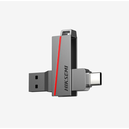 HikSemi 128GB Dual Drive/USB3.2/Type-C HS-USB-E307C 128G U3 Grey