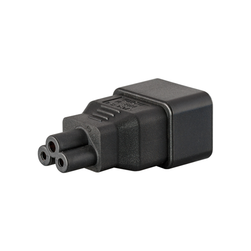 LinkQnet IEC C20 Male to Clover Female Adapter