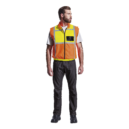 Barron Contract Sleeveless Reflective Vest (CON-SVEST)