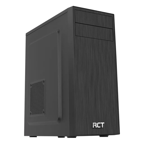 RCT Mid ATX Case with DVD drive slot - Black + 550W