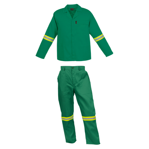 Barron Budget Poly Cotton Conti Suit with Reflective (CS-BR)