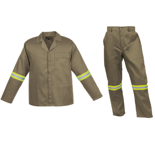 Barron Budget Poly Cotton Conti Suit with Reflective (CS-BR)