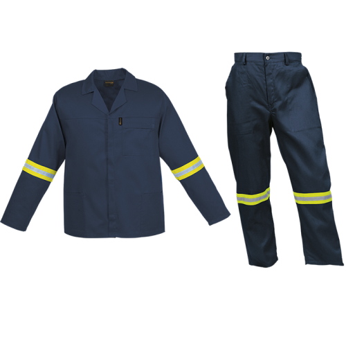 Barron Budget Poly Cotton Conti Suit with Reflective (CS-BR)