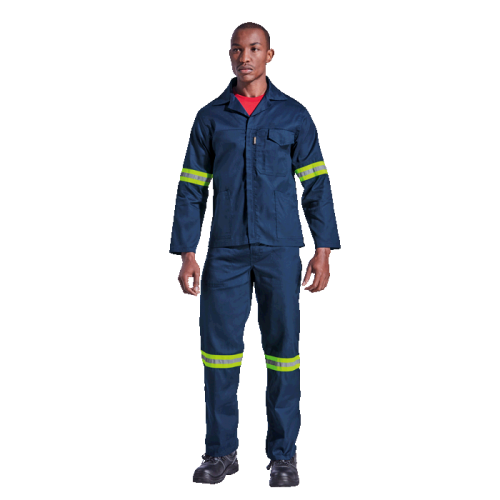 Barron Supreme Poly Cotton Conti Suit with Reflective (CS-SR)
