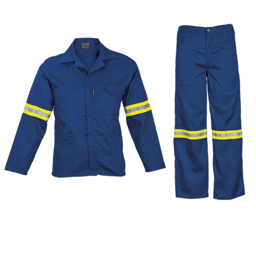 Barron Supreme Poly Cotton Conti Suit with Reflective (CS-SR)