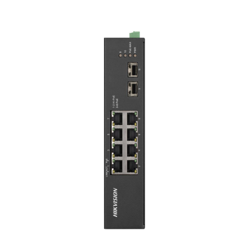 Hikvision 8 Port Gigabit Unmanaged Harsh POE Switch