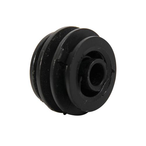 Nemtek Round Bar Insulator Black (EI-BRBB)