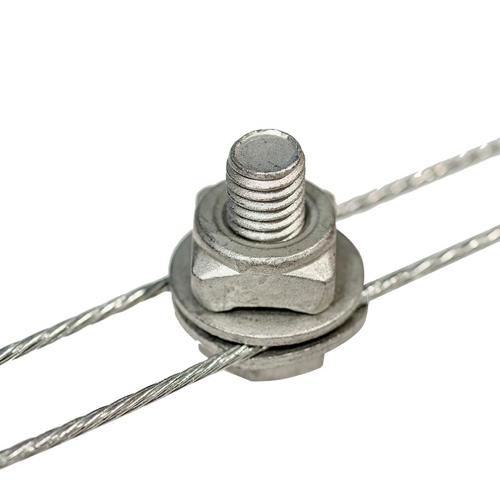 Nemtek 6mm Bolt-type Line Clamp – XL Galvanised (EA-LC6)