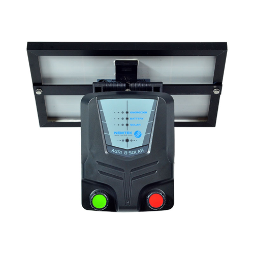 Nemtek Agri Solar 8km Energizer-Builtin Lithium Battery AE-SB008