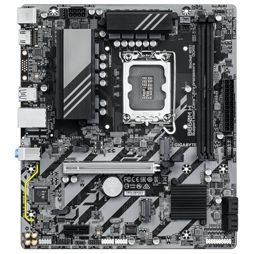 Gigabyte B860M H Intel Socket LGA 1851 Micro ATX Motherboard