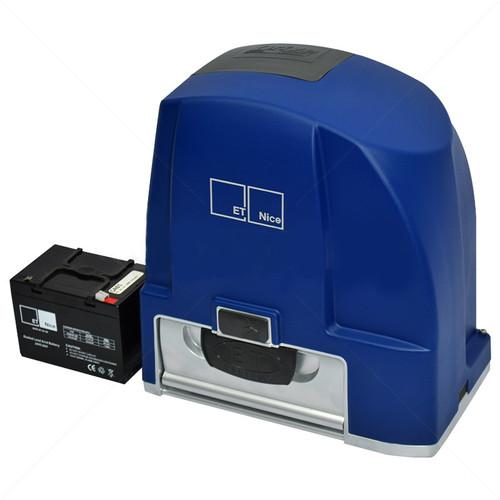 Nice Gate Motor Drive 1000 Gate Motor Kit + Batt (NO Rack/TX)