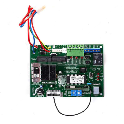 Gemini DC Slider 24V SEL PC Board L90452