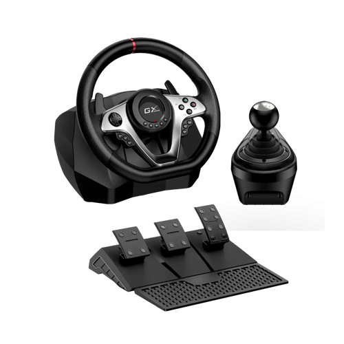 Genius SpeedMaster X1 900-270° Vibration Racing Wheel w/ Shifter