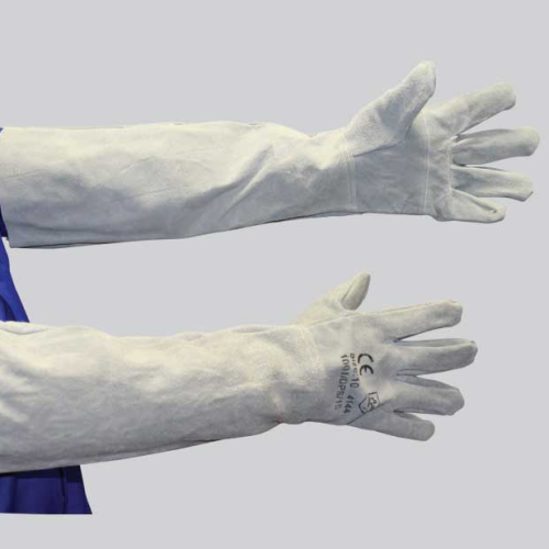 Grange HP2001/40 Shoulder Length Chrome Leather Glove
