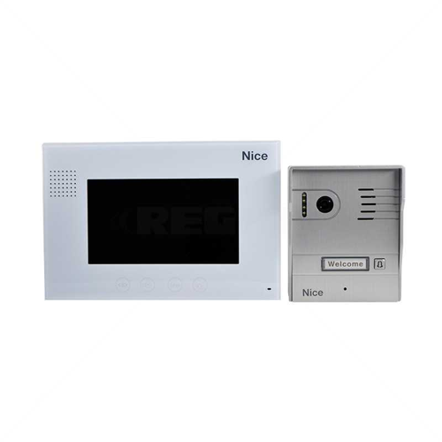 NICE 7" Colour Video Intercom Kit incl Gate Station