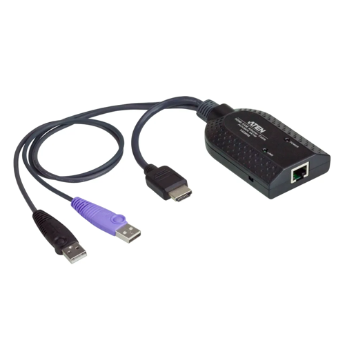ATEN USB HDMI Virtual Media KVM Adapter with Smart Card Support ATEN USB HDMI Virtual Media KVM Adapter with Smart Card Support