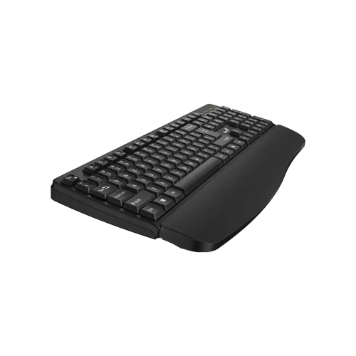 Genius KB-7123 2.4ghz Wireless Palm Rest Keyboard