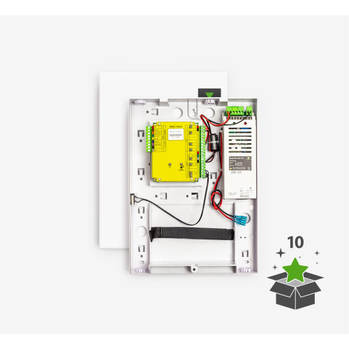 Paxton Net2 Nano 1 door controller, 12V 2A PSU w Plastic Cabinet