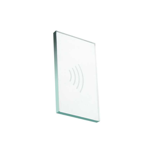 Paxton Net2 Reader Insert - Architectural Glass with Logo