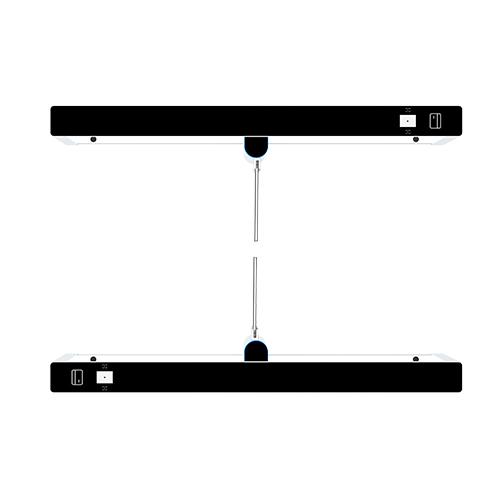 ZKTeco S1000 Comet Series Swing Barrier with Face QR & RFID