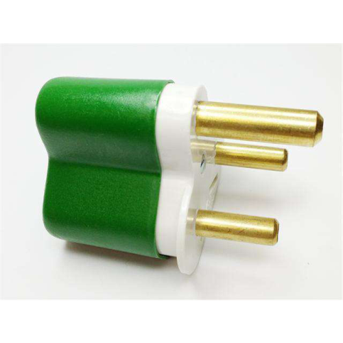 Clearline Protection Mains 16A Standard Plug LED Green