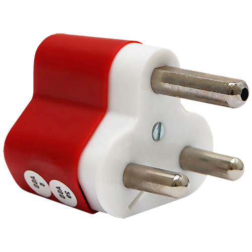 Clearline Protection Mains 16A Dedicated Plug LED Red