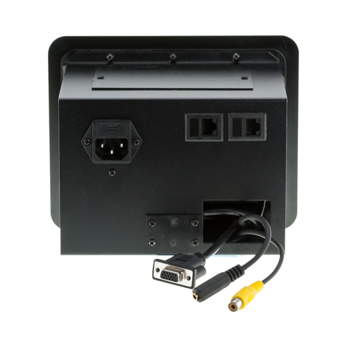 Lucktech Multi Sunken Desktop Socket Box (VGA And Dual SA Power)